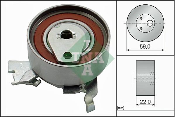 Rullo tenditore, Cinghia dentata - 531 0273 30 Schaeffler INA