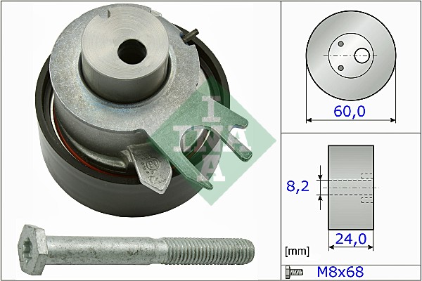 Tensioner Pulley, timing belt - 531 0317 10 Schaeffler INA