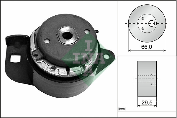 Tensioner Pulley, timing belt - 531 0320 30 Schaeffler INA