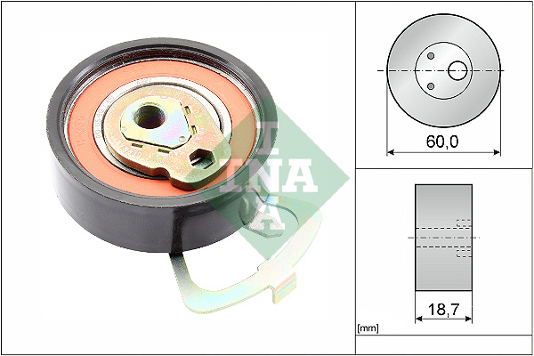 Tensioner Pulley, timing belt - 531 0339 10 Schaeffler INA