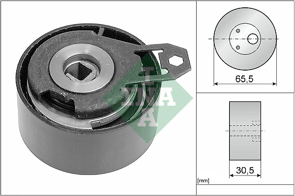 Tensioner Pulley, timing belt - 531 0408 30 Schaeffler INA