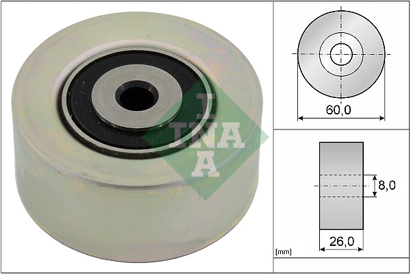 Rullo tenditore, Cinghia Poly-V - 531 0550 10 Schaeffler INA