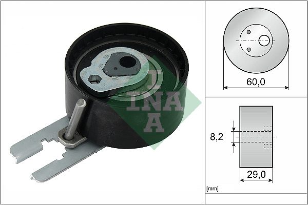Rullo tenditore, Cinghia dentata - 531 0555 10 Schaeffler INA