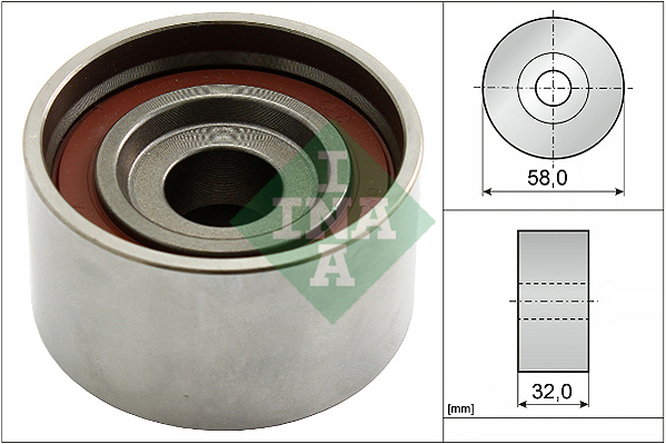 Tensioner Pulley, timing belt - 531 0582 10 Schaeffler INA