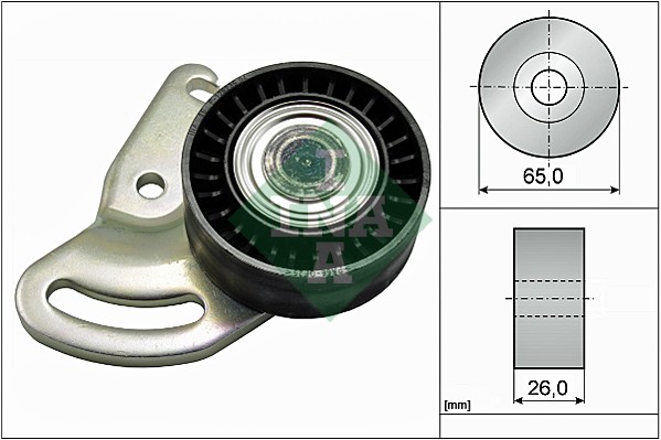 Натяжной ролик, поликлиновой ремень - 531 0591 30 Schaeffler INA
