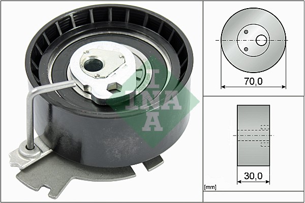 Tensioner Pulley, timing belt - 531 0632 10 Schaeffler INA
