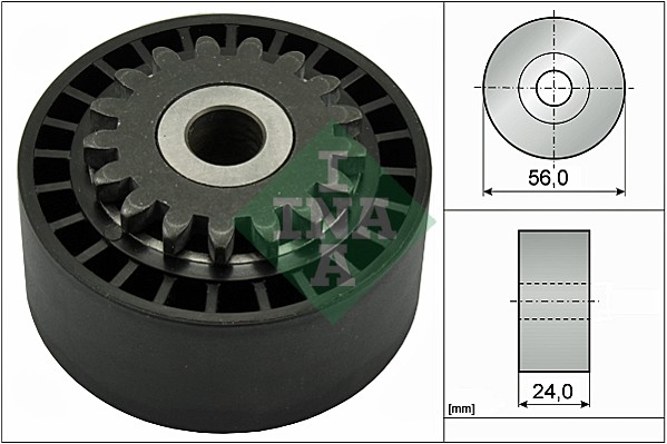 Tensioner Pulley, V-ribbed belt - 531 0744 10 Schaeffler INA