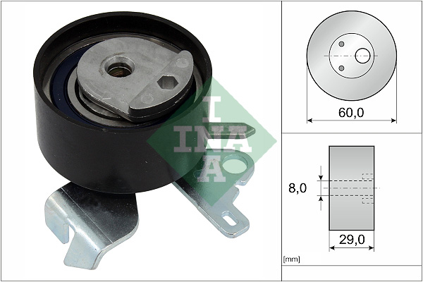 Rullo tenditore, Cinghia dentata - 531 0755 10 Schaeffler INA
