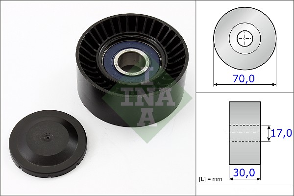Rullo tenditore, Cinghia Poly-V - 531 0873 10 Schaeffler INA