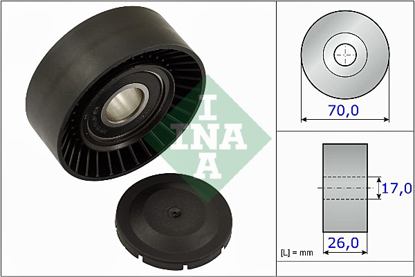 Натяжной ролик, поликлиновой ремень - 531 0891 10 Schaeffler INA