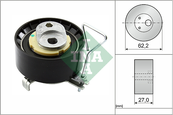 Tensioner Pulley, timing belt - 531 0928 10 Schaeffler INA