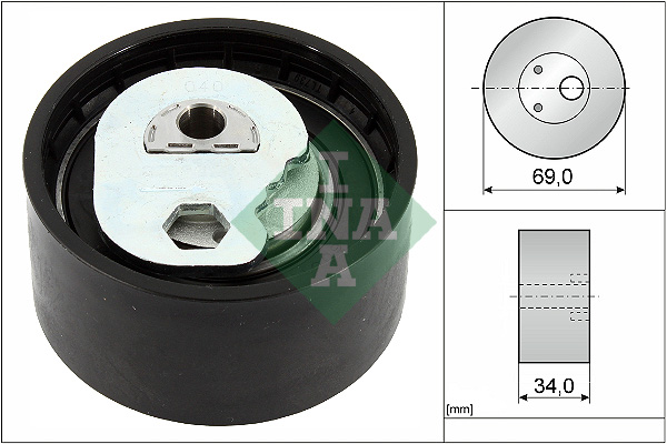 Tensioner Pulley, timing belt - 531 0941 10 Schaeffler INA