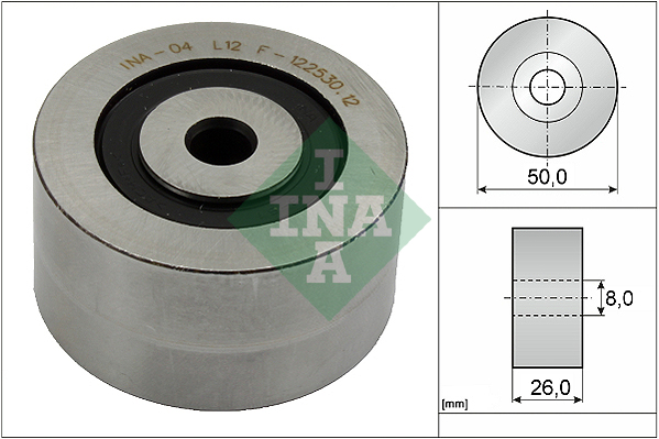 Deflection/Guide Pulley, V-ribbed belt - 532 0143 10 Schaeffler INA