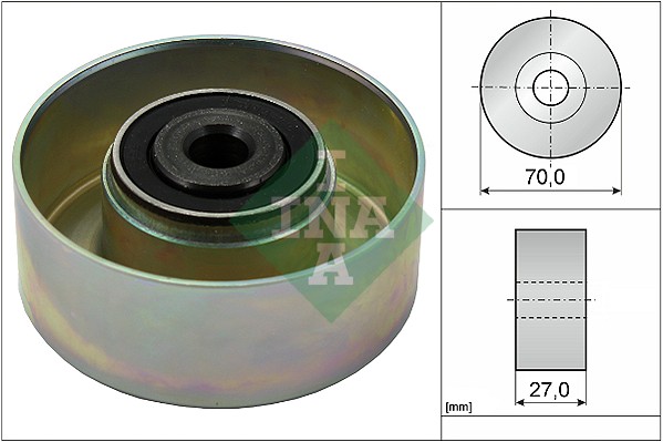 Deflection/Guide Pulley, V-ribbed belt - 532 0214 10 Schaeffler INA