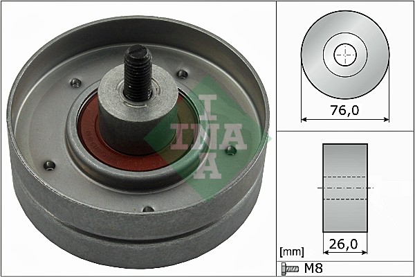 Galoppino/Guidacinghia, Cinghia Poly-V - 532 0252 30 Schaeffler INA