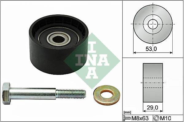 Паразитный / Ведущий ролик, зубчатый ремень - 532 0287 10 Schaeffler INA