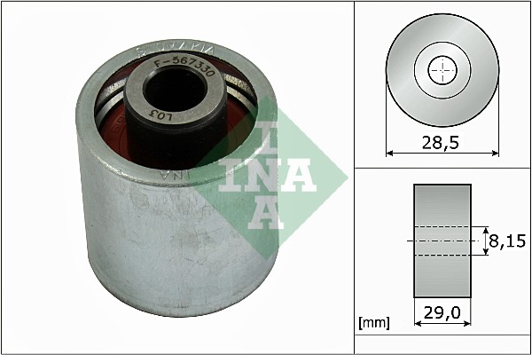 Galoppino/Guidacinghia, Cinghia dentata - 532 0310 10 Schaeffler INA