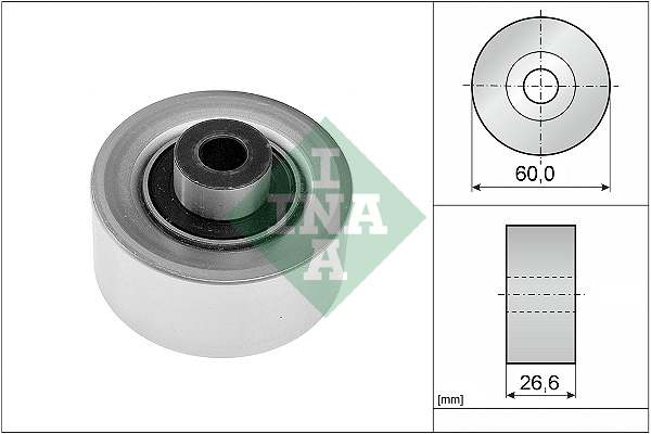 Deflection/Guide Pulley, V-ribbed belt - 532 0311 10 Schaeffler INA