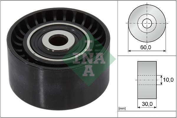 Паразитный / ведущий ролик, поликлиновой ремень - 532 0321 10 Schaeffler INA