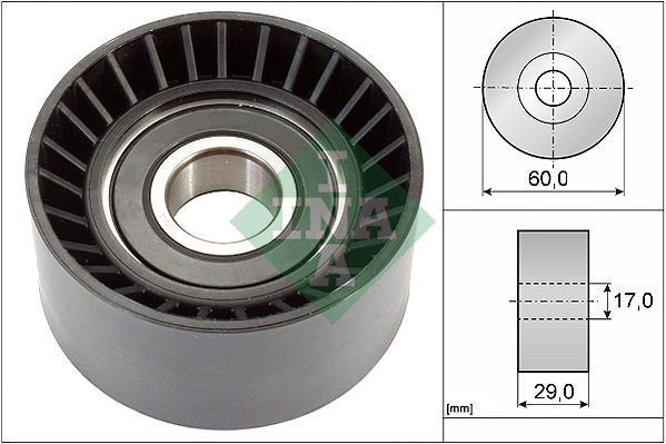 Deflection/Guide Pulley, V-ribbed belt - 532 0364 20 Schaeffler INA