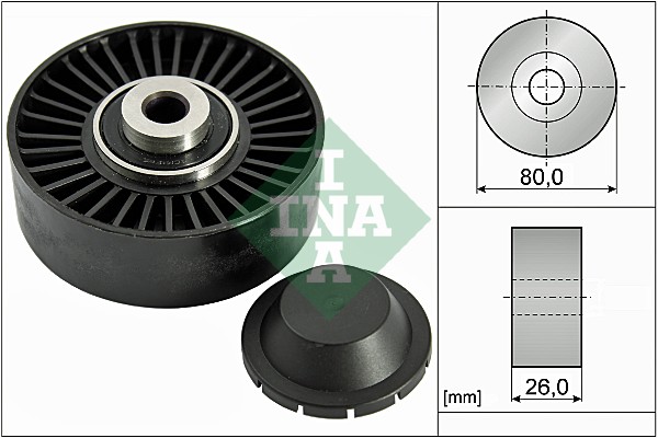 Galoppino/Guidacinghia, Cinghia Poly-V - 532 0370 20 Schaeffler INA