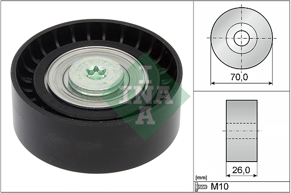 Galoppino/Guidacinghia, Cinghia Poly-V - 532 0434 10 Schaeffler INA