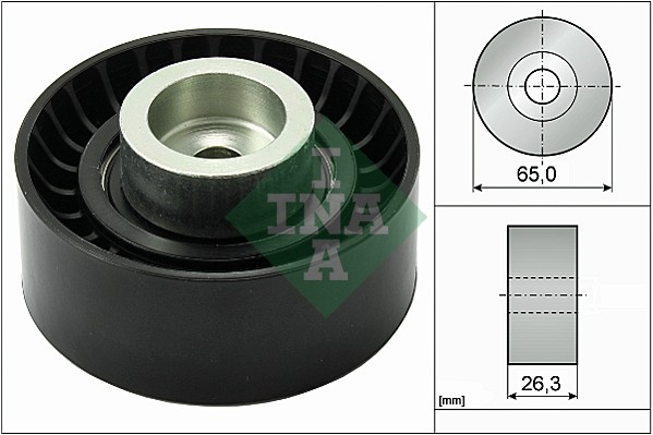 Паразитный / ведущий ролик, поликлиновой ремень - 532 0470 10 Schaeffler INA