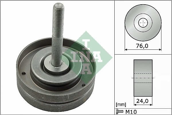 Galoppino/Guidacinghia, Cinghia Poly-V - 532 0500 10 Schaeffler INA