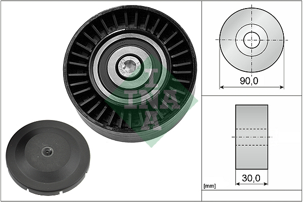Galoppino/Guidacinghia, Cinghia Poly-V - 532 0514 10 Schaeffler INA