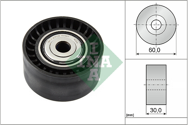 Паразитный / ведущий ролик, поликлиновой ремень - 532 0534 10 Schaeffler INA
