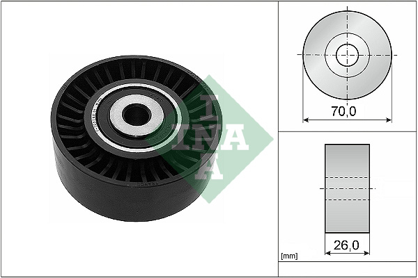 Galoppino/Guidacinghia, Cinghia Poly-V - 532 0544 10 Schaeffler INA
