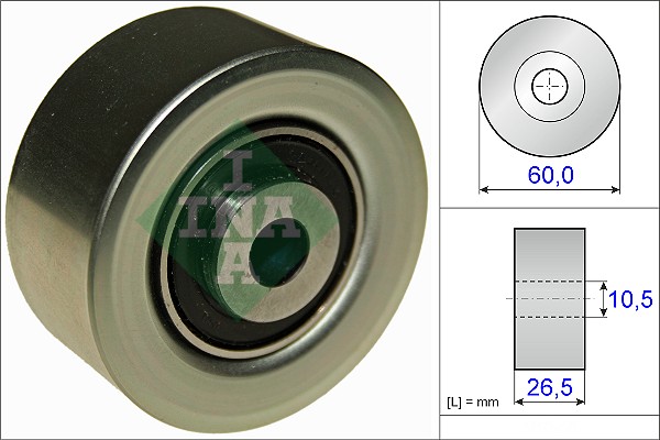 Deflection/Guide Pulley, V-ribbed belt - 532 0561 10 Schaeffler INA