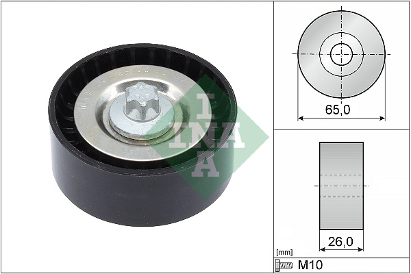 Umlenk-/Führungsrolle, Keilrippenriemen - 532 0570 10 Schaeffler INA