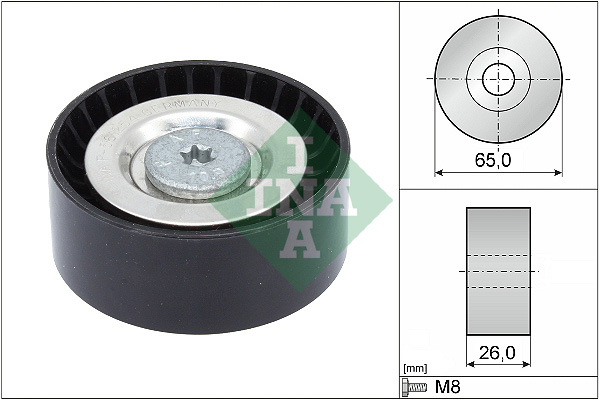 Galoppino/Guidacinghia, Cinghia Poly-V - 532 0571 10 Schaeffler INA