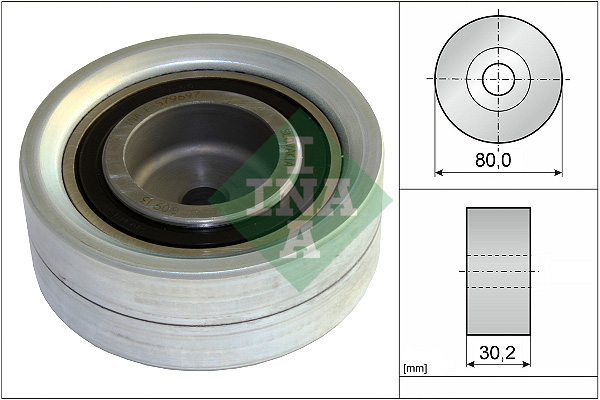 Паразитный / Ведущий ролик, зубчатый ремень - 532 0582 10 Schaeffler INA