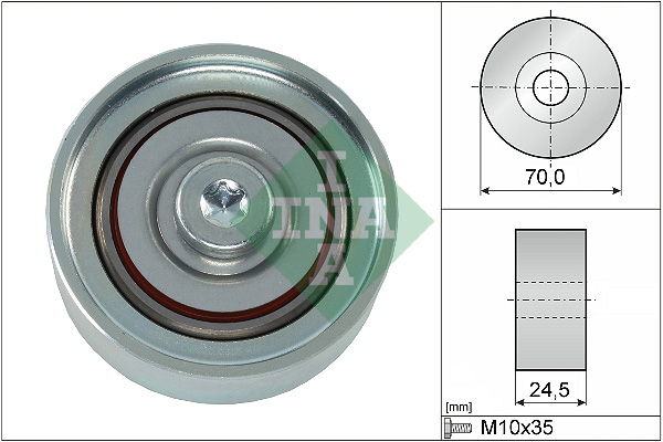 Deflection/Guide Pulley, V-ribbed belt - 532 0583 10 Schaeffler INA