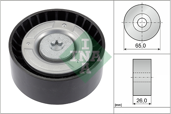 Deflection/Guide Pulley, V-ribbed belt - 532 0608 10 Schaeffler INA