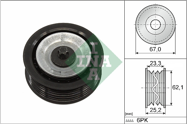 Galoppino/Guidacinghia, Cinghia Poly-V - 532 0619 10 Schaeffler INA