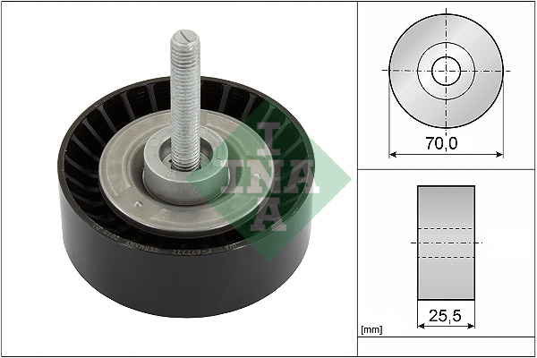 Galoppino/Guidacinghia, Cinghia Poly-V - 532 0652 10 Schaeffler INA