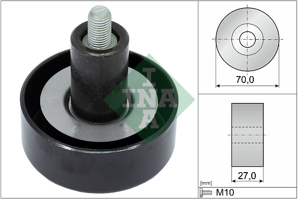 Galoppino/Guidacinghia, Cinghia Poly-V - 532 0657 10 Schaeffler INA