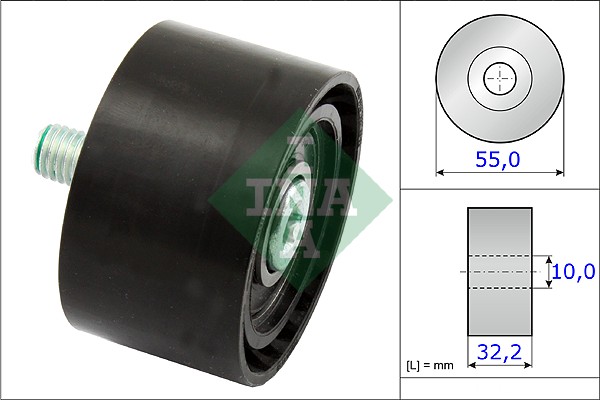 Galoppino/Guidacinghia, Cinghia Poly-V - 532 0659 10 Schaeffler INA