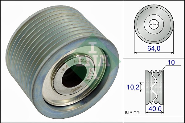 Galoppino/Guidacinghia, Cinghia Poly-V - 532 0662 10 Schaeffler INA