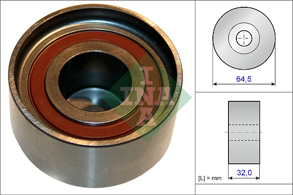 Deflection/Guide Pulley, timing belt - 532 0675 10 Schaeffler INA