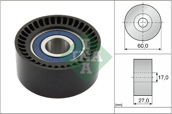 Deflection/Guide Pulley, timing belt - 532 0747 10 Schaeffler INA