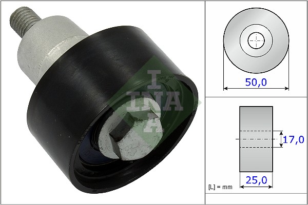 kreipiantysis skriemulys, paskirstymo diržas - 532 0753 10 Schaeffler INA