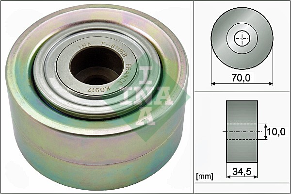 Galoppino/Guidacinghia, Cinghia Poly-V - 532 0787 10 Schaeffler INA