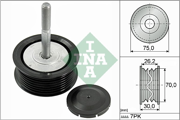 Galoppino/Guidacinghia, Cinghia Poly-V - 532 0792 10 Schaeffler INA