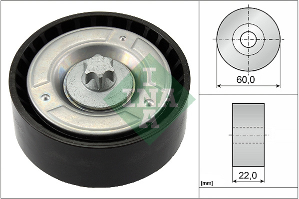 Galoppino/Guidacinghia, Cinghia Poly-V - 532 0798 10 Schaeffler INA