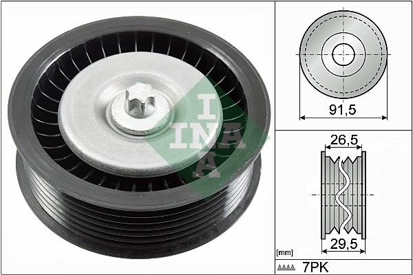 Galoppino/Guidacinghia, Cinghia Poly-V - 532 0808 10 Schaeffler INA