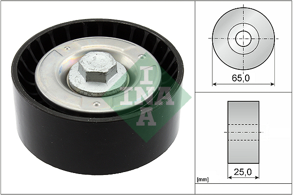 Deflection/Guide Pulley, V-ribbed belt - 532 0855 10 Schaeffler INA